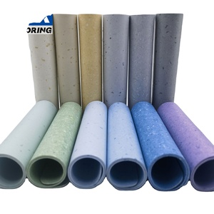 Rouleau conducteur de linoléum pour plancher scolaire en pvc homogène Plancher en contreplaqué bon marché Contreplaqué commercial Revêtement de sol en plastique pvc pour hôpitaux - Product Image 1