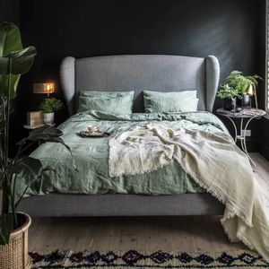 Ventes en gros de jetés/couvertures en lin français 100% pur, écologiques, lavés à la pierre - Product Image 4