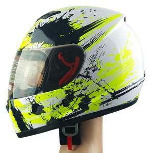 Casque de moto intégral unisexe homologué DOT en ABS avec haute sécurité et visière incluse pour toutes les saisons - État neuf - Product Image 2