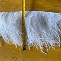 Couture tissu ruban frange plumes d'autruche garniture pour bricolage artisanat vêtements robe Costume chaussure accessoires fête maison mariage décor