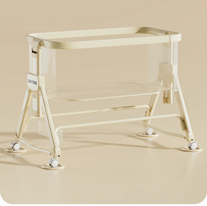 Cuna Portátil Multifuncional de Metal Moderna para Recién Nacidos de 0 a 3 Años para Uso en Dormitorios, Hoteles, Hospitales y Apartamentos - Product Image 6