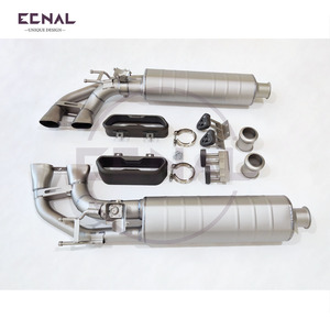 Ecnal pour 2020 + Benz W464 G500 G63 <span class=keywords><strong>Akrapovic</strong></span> Système d'<span class=keywords><strong>échappement</strong></span> de soupape en alliage de titane pour voitures - Product Image 3