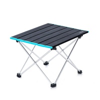 Table de camping pliable en aluminium léger et portable Naturehike FT08 pour l'extérieur