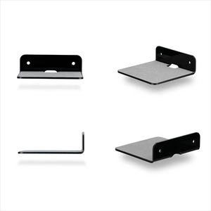 OEM कस्टम लेजर काटने शीट धातु इस्पात लोहे अस्थायी अलमारियों अदृश्य दीवार घुड़सवार फ्लोटिंग बुकशेल्फ़ - Product Image 4