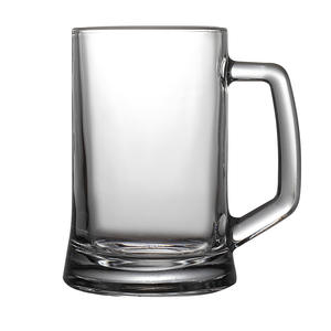 Vaso de Jugo de Vidrio Transparente con Logotipo Personalizado a Precio Económico, Vaso de Cerveza Artesanal, Jarra de Cerveza de Múnich - Product Image 2