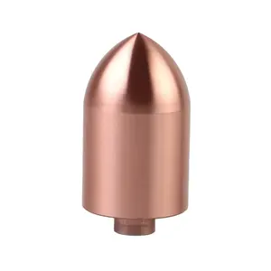 扬声器配件玫瑰金铝子弹音响扬声器装饰子弹铝相位插头颜色可定制