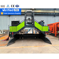 Retourneur de compost de type chenillé LANE pour huile de palme EFB, machine de traitement des déchets de palmier