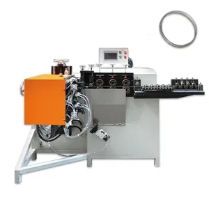 Système d'importation CAO La machine de fabrication de bagues en fil entièrement automatique CNC convient à la production en série de bagues de couple