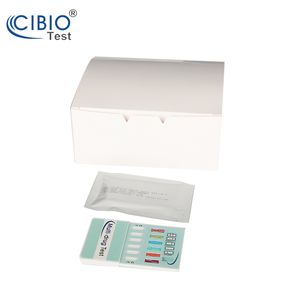 Multi Panel Prueba de Abuso de <span class=keywords><strong>Drogas</strong></span> <span class=keywords><strong>Orina</strong></span> Dipcard Detección simultánea de 6 parámetros - Product Image 3