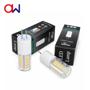 Lámpara LED G4 tipo maíz de 3W DC 10-30V, reemplazo para halógeno G4 SMD2835, luz para iluminación de candelabros de cristal - Product Image 1
