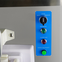 Machine à glaces italiennes et yaourts glacés Gongly, nouvelle machine à snacks en acier inoxydable à haute productivité