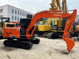 Precio bajo de alta calidad usado Hitachi 60 pequeña excavadora sobre orugas maquinaria equipo de ingeniería Hitachi 60 70 80 excavadora gran oferta - Product Image 4