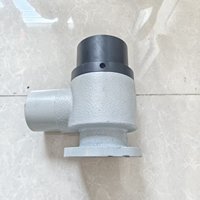 Laveuse-essoreuse industrielle grand diamètre JMC-60 : Vanne de vidange hydraulique et pneumatique avec sortie de 60 mm, contrôlée