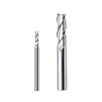 Nouvelle Machine-outil CNC à tige droite HRC60 fraise en bout de tour en carbure à 3 cannelures 50mm de haute coupe en aluminium Support OEM hautement poli
