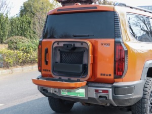 Kotak Penyimpanan Pintu Belakang untuk Berkemah Offroad Chery Jetour Zongheng G700 2025-2026, Organizer Kargo Tersembunyi di Pintu Belakang, Perlengkapan Eksterior - Product Image 4