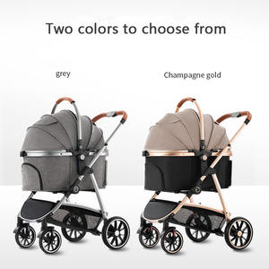 Bello evcil hayvan arabası köpek kedi Poussette Chien köpek arabası Pet taşıyıcılar ve seyahat ürünleri - Product Image 2