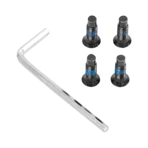 4 pièces vis hexagonales pour guidon avec clé fourche avant pour <span class=keywords><strong>Xiaomi</strong></span> <span class=keywords><strong>M365</strong></span>/PRO/1S/PRO2 pièces de Scooter électrique accessoires - Product Image 3