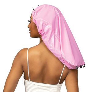 <span class=keywords><strong>Bonnet</strong></span> <span class=keywords><strong>de</strong></span> douche HZM-24139 pour cheveux extra longs, logo personnalisé, <span class=keywords><strong>bonnet</strong></span> long imperméable avec bouton - Product Image 1