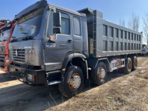 Camión Volquete Minero Nuevo Howo 8x4 Euro 2 Diésel, 10 Ruedas, 11-20T de Carga, Volante a la Izquierda, Cámara Trasera, 251-350HP, 6-8L - Product Image 2