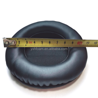 Coussinets de remplacement en mousse à mémoire de forme XL pour Senn Heiser, AKG, HifiMan, ATH, Fostex, S Ony (cuir noir)