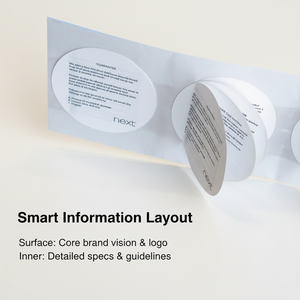 Custom-made glossy UV-resistant self-adhesive, <b>waterproof</b> and oil-resistant double-layer vinyl <b>labels</b> for cosmetics and clothing - Product Image 5