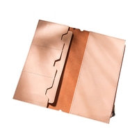 Carnet de notes en cuir fait main avec fermeture éclair, style antique, pour hommes et femmes