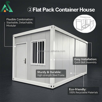 Maisons préfabriquées modulaires démontables ANCSEM Factory, conteneurs plats, mini-maisons, cabines, bureaux, pods habitables, kits de maisons prêts à être expédiés