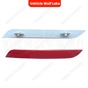 Luces traseras para parachoques Wolf Lake para BMW F10 F18 2010-2015, reflectores rojos con lentes LED - Product Image 5