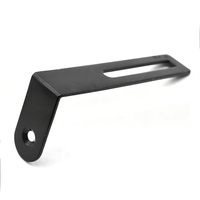 Kit de support de pickguard en métal en forme de L pour guitare électrique LP Les Paul avec vis et écrous complets – Pièce de rechange pour guitare