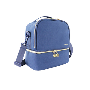 Sac isotherme bleu adorable pour enfants, sac de livraison alimentaire en aluminium écologique, boîte à lunch isolée - Product Image 3