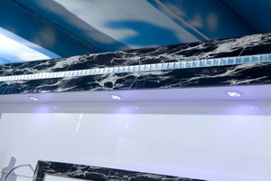 Thiết kế hiện đại sang trọng nhà gỗ LED Treo Tường TV Tủ nối dài bằng gỗ nội thất phòng khách đơn vị hiển thị - Product Image 5