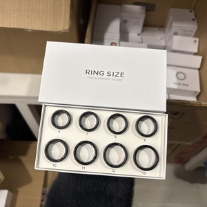 Kit de mesure de taille de bague intelligent personnalisé pour une mesure précise du doigt, outil de mesure pour <span class=keywords><strong>la</strong></span> dimensionnement professionnel des bagues intelligentes - Product Image 1