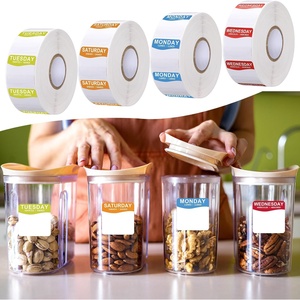 7000 Etichette Giorno della Settimana (Dal Lunedì al Domenica) per Gestione Inventario, Adesivi per Contenitori di Ristoranti e Cucine - Product Image 4