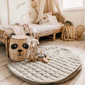 Couleur personnalisable maman extérieur chariot bébé jouet conteneur doux enfant bébé tapis de jeu sac de rangement Portable pour les enfants - Product Image 3