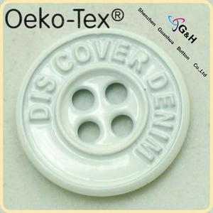 Chất lượng tốt nhất 4 lỗ đen nút cổ điển nút kim loại cho quần áo - Product Image 4