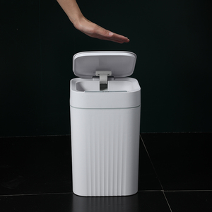 Thông Minh 8L ABS Thân Thiện Với Môi Cảm Biến Chất Thải Bin Với Nắp Phong Cách Hiện Đại Thùng Rác Cho Trong Nhà Văn Phòng Phòng Tắm Phòng Ngủ Sử Dụng - Product Image 3