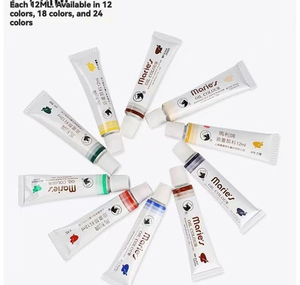 Ensemble <span class=keywords><strong>de</strong></span> tubes <span class=keywords><strong>de</strong></span> <span class=keywords><strong>peinture</strong></span> à l'<span class=keywords><strong>huile</strong></span> Maries Artist Premium 12 couleurs 12mL à base d'<span class=keywords><strong>huile</strong></span> <span class=keywords><strong>de</strong></span> <span class=keywords><strong>lin</strong></span> pigmentée pure <span class=keywords><strong>peinture</strong></span> sur toile <span class=keywords><strong>de</strong></span> dessin résistant à la lumière - Product Image 5
