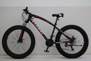 Vélo <span class=keywords><strong>de</strong></span> montagne tout-terrain en acier et alliage, cadre OEM, suspension intégrale, chaîne fluide, conduite rapide, Fat Bike - Product Image 6