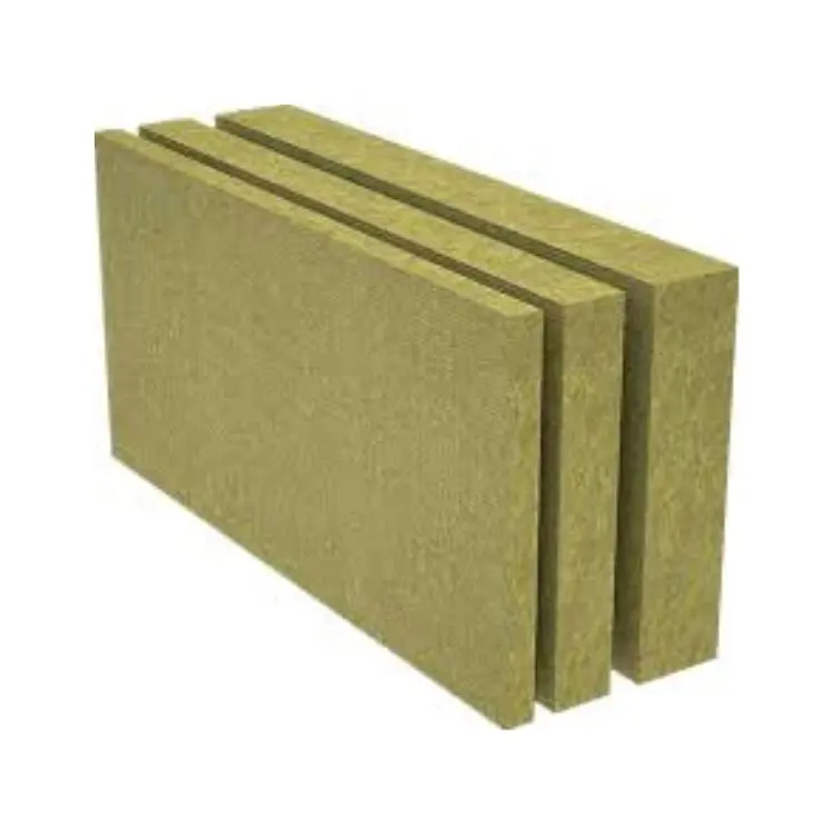 Best Quality Factory Insulation Exterior Decoration Wall High-density 120 -180 Kg/m3 Mineral Rock Wool Board Panel