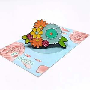 เข็มกลัดฮาโลวีนแบบกำหนดเองได้ พร้อมกลิตเตอร์ บัตรด้านหลังแบบนิ่มและแข็ง โลหะผสมสังกะสีชุบทอง  เคลือบอีนาเมลแบบกำหนดเอง ตัวล็อคแบบผีเสื้อ - Product Image 6