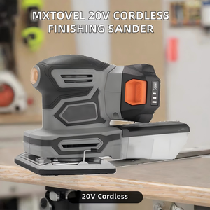 DIY 20V 270W Industrial Grade <b>Cordless</b> Finishing with Variable Speed 125mm Pad for Wood-Portable & Easy Operation - Product Image 2