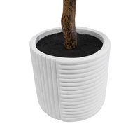 Pohon Maple buatan plastik realistis, Bonsai Maple Cina lanskap profesional taman dalam ruangan pernikahan Natal tahan UV
