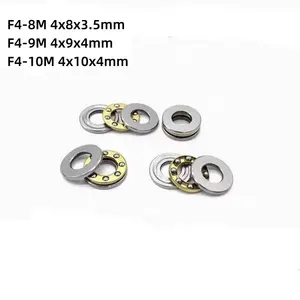 F4-8M F4-9M F4-10M ID 4mm miniature thrust ball bearing manufacturers 4x8x3.5mm 4x9x4mm 4x10x4mm