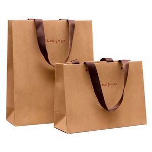 Customized Luxury Fashion White Luxury Paper Shopping <b>Clothes</b> Shoes Gift Bag - Product Image 5