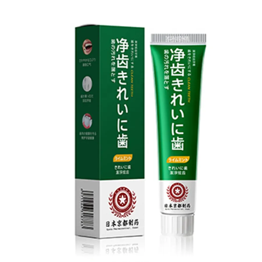 Gran oferta blanqueamiento fórmula Original cuidado bucal menta Lima pasta de dientes limpia deslumbrante pasta de dientes