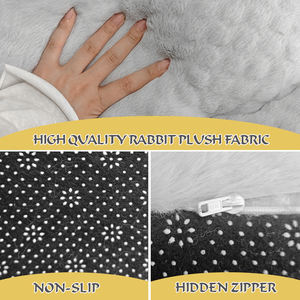 Perrera lavable y cálida para mascotas, sofá mediano y grande, cama para mascotas, cojín esponjoso para dormir para perros - Product Image 4