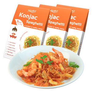 Nouilles Shirataki Keto Food Pâtes au konjac <span class=keywords><strong>Riz</strong></span> instantané sans gluten avec farine <span class=keywords><strong>de</strong></span> glucomannane - Product Image 1