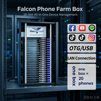 S8 Box Phone Farm Mainboard Equipment Multiple Android Phones Group Control Automated Bot Rack 64GB RAM/4GB ROM 128G/256G