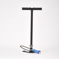 Logo personnalisé Chasse 4500psi 300bar 400bar Pompe à air pliable portable Pompe pour voiture Haute pression manuelle Bom Pompe Pcp