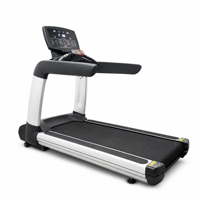 Tapis roulant électrique commercial, moteur 3-7HP, écran LED, vitesse 1-20 km/h, inclinaison 0-20°, équipement de salle de sport
